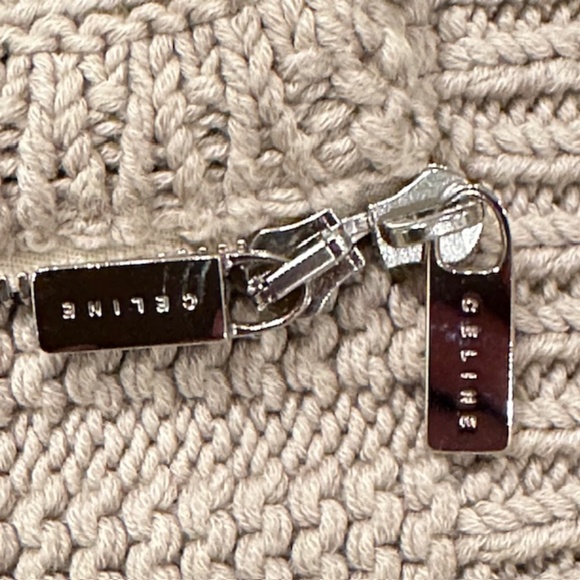 CELINE  Sweater Jacket High Neck Zipper🌸 - Picture 8 of 11